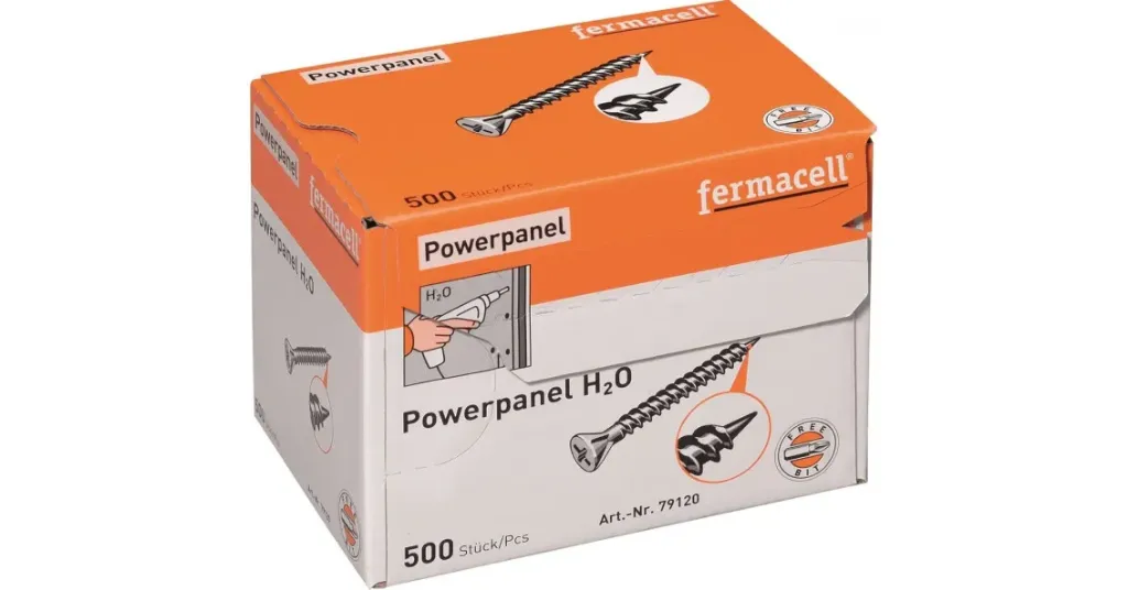 [FERMVISPOW3950] VIS FERMACELL POWERPANEL H20 39/50 - 500 PCES