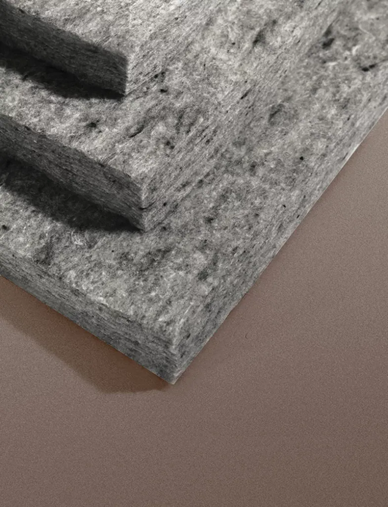 Panneaux d'isolation en laine de mouton