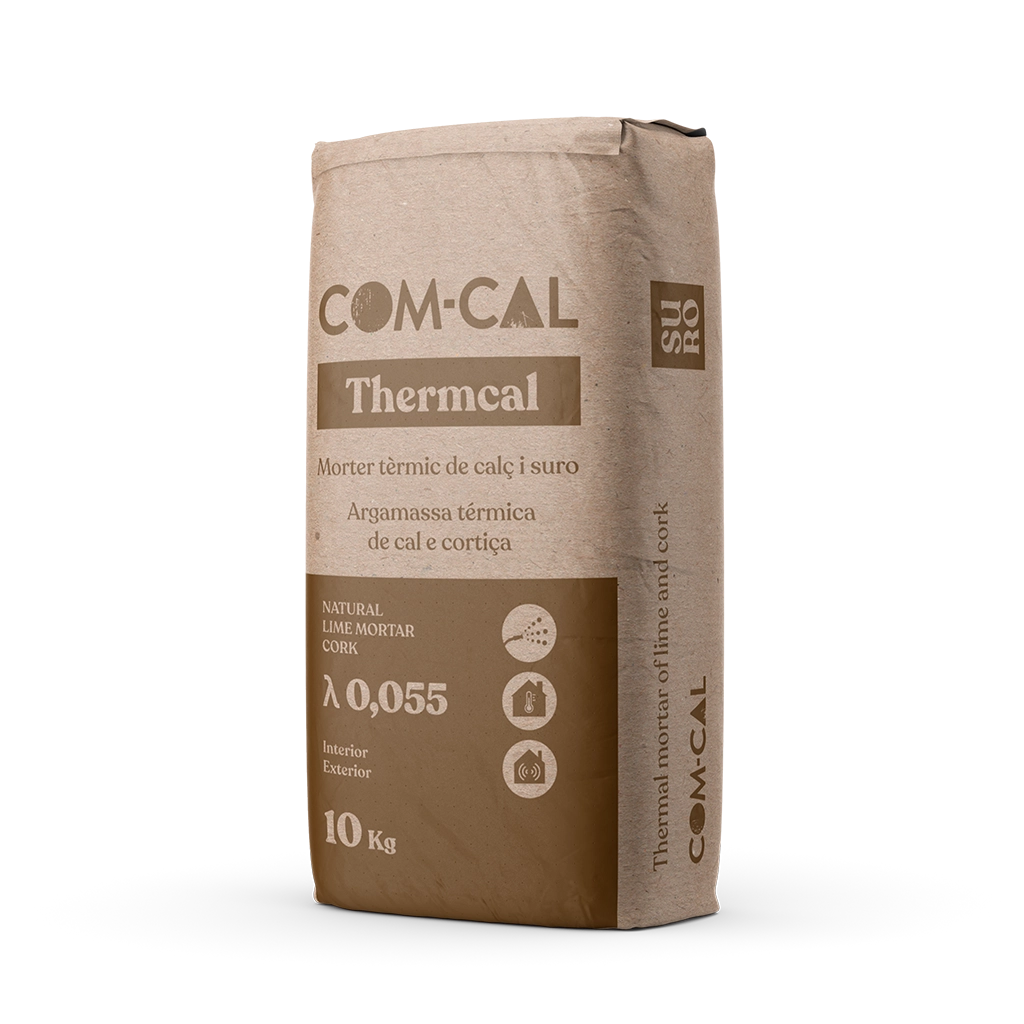 COM-CAL - THERMCAL 10kg - Enduit isolant chaux-liège