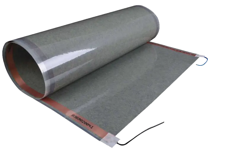 E-NERGY CARBON - PET Films chauffants 36 V – 69 W/m (115 W/m²) (1.9 ml)