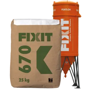 FIXIT 670 — Prégiclage chaux-ciment